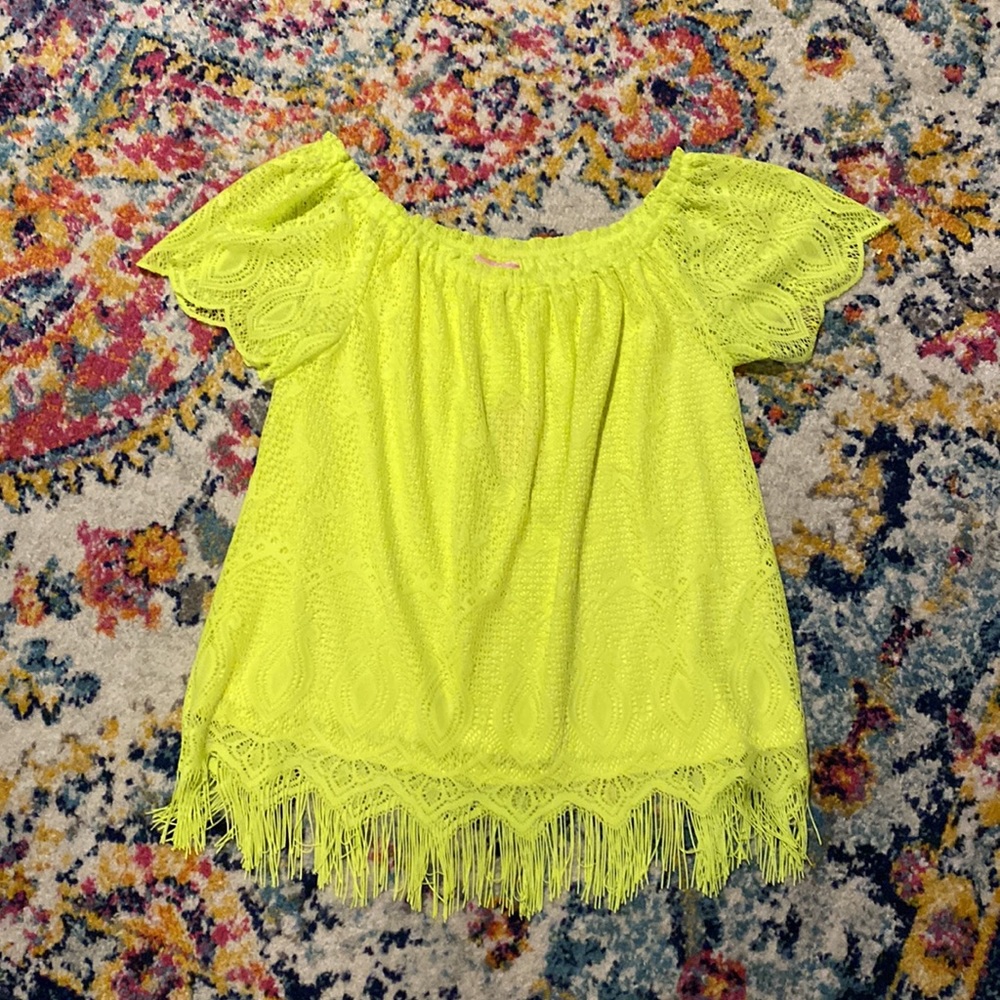 Lilly Pulitzer Neon Top